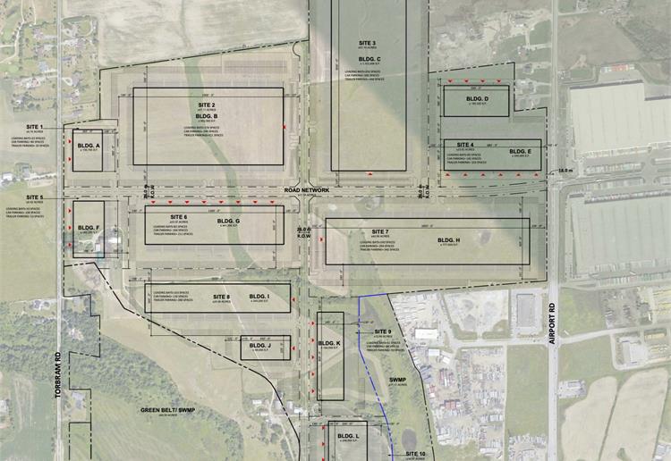 plan with aerial