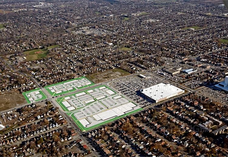oshawa west coloured site plan aerial overlay se apr 09 2014